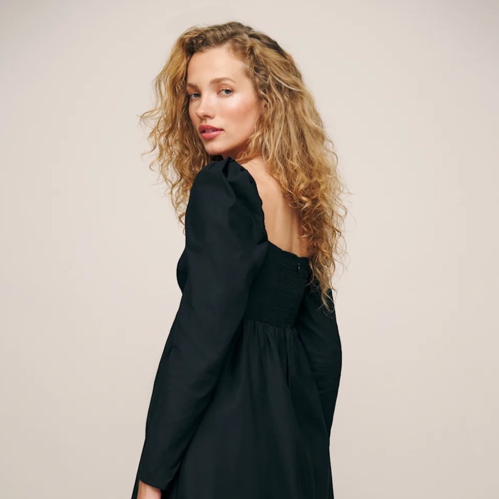Reformation | Kenzie Dress | Black | 2 - Picture 7 of 7
